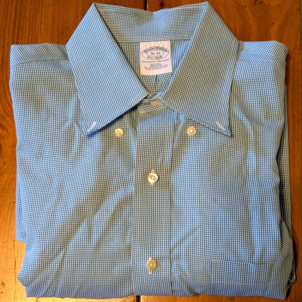 Brooks Brothers Slim Fit Dress Shirt